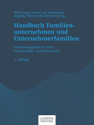 cover image of Handbuch Familienunternehmen und Unternehmerfamilien